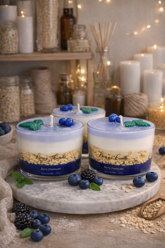 Bougie gourmande - Berry Cheesecake - 170 g net