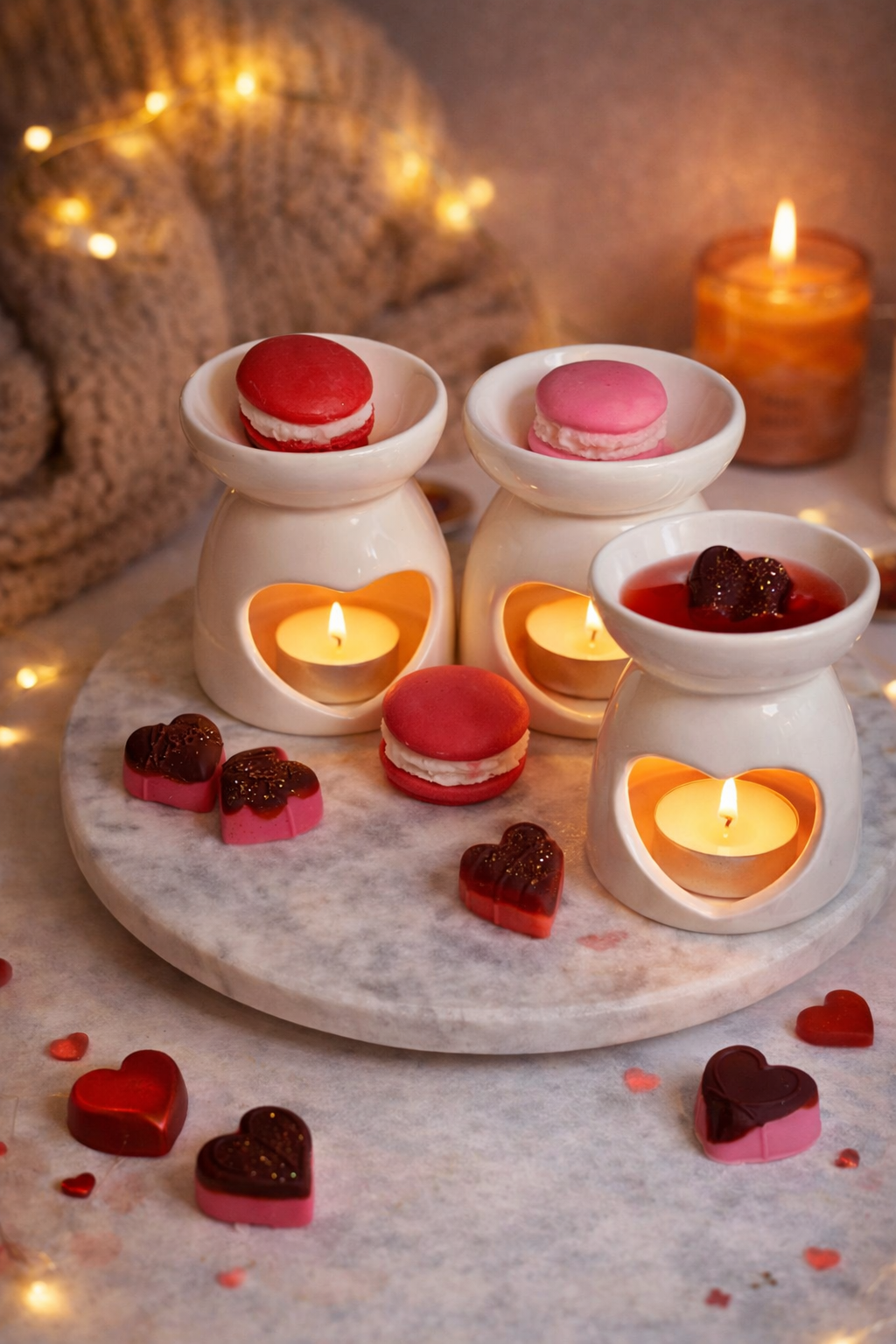 🕯️ Brûleur en céramique pour fondants parfumés