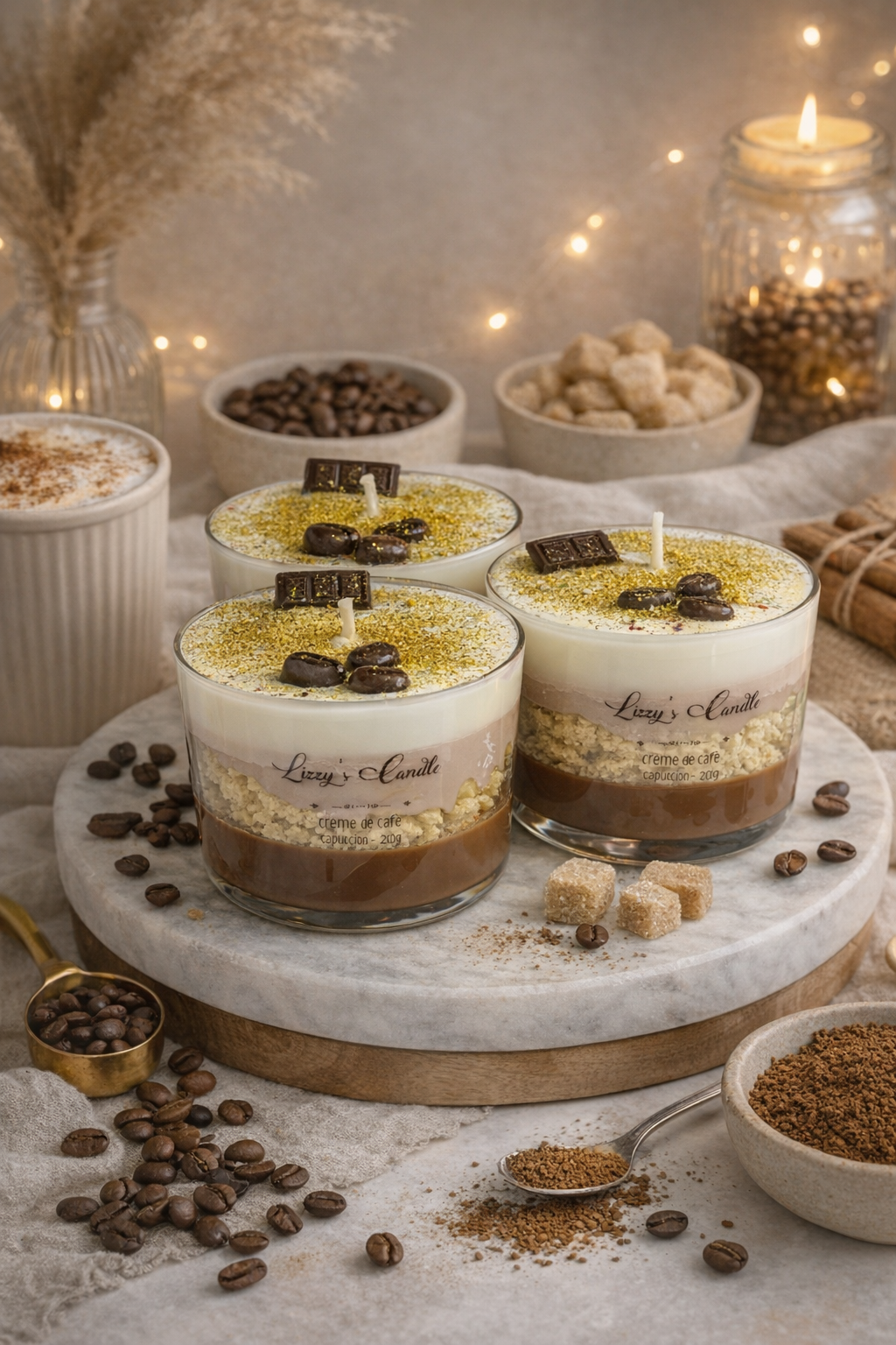 Bougie gourmande - Crème de Café – 170 g net