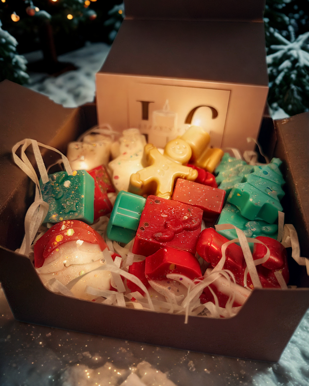 Coffret Fondants de Noël – Édition Magique (80 g)