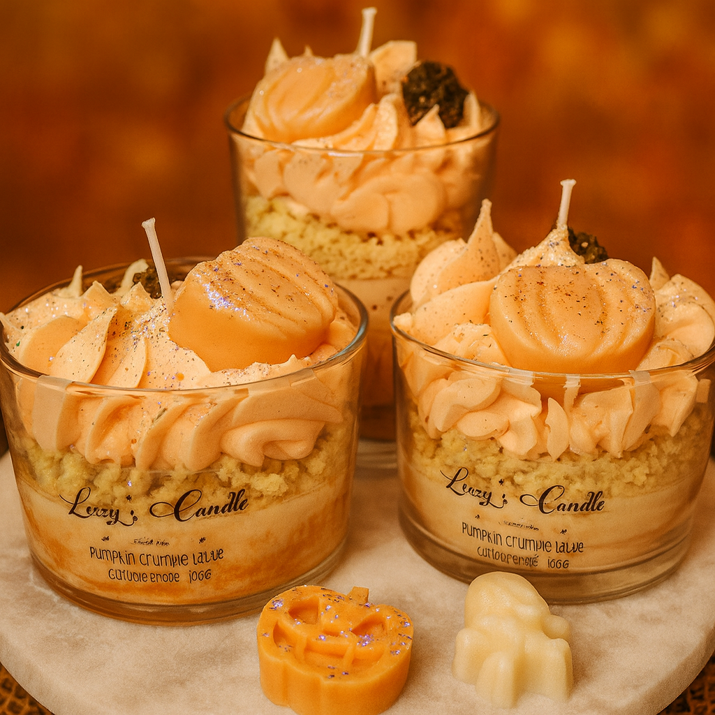 Bougie gourmande - Pumpkin Crumble Latte - 150g