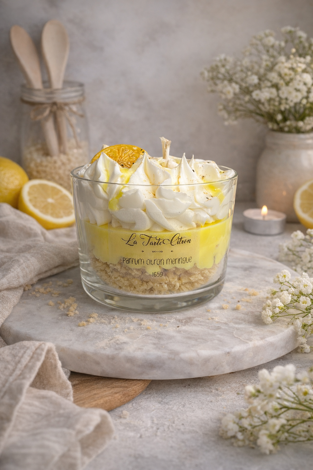 La Tarte Citron - Bougie gourmande - 165g