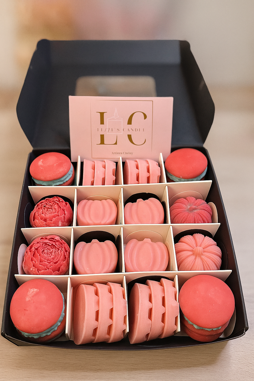 Coffret découverte – 16 fondants parfumés gourmands 🍬