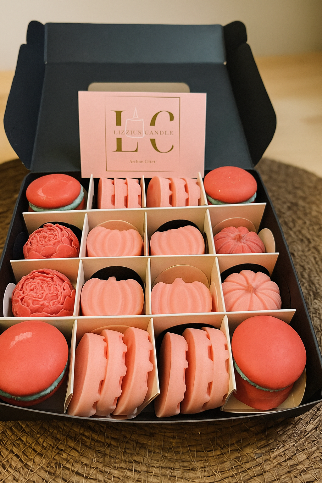 Coffret découverte – 16 fondants parfumés gourmands 🍬