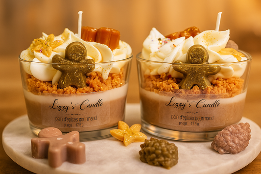 Bougie gourmande - Pain d'Épices Gourmand - 175g