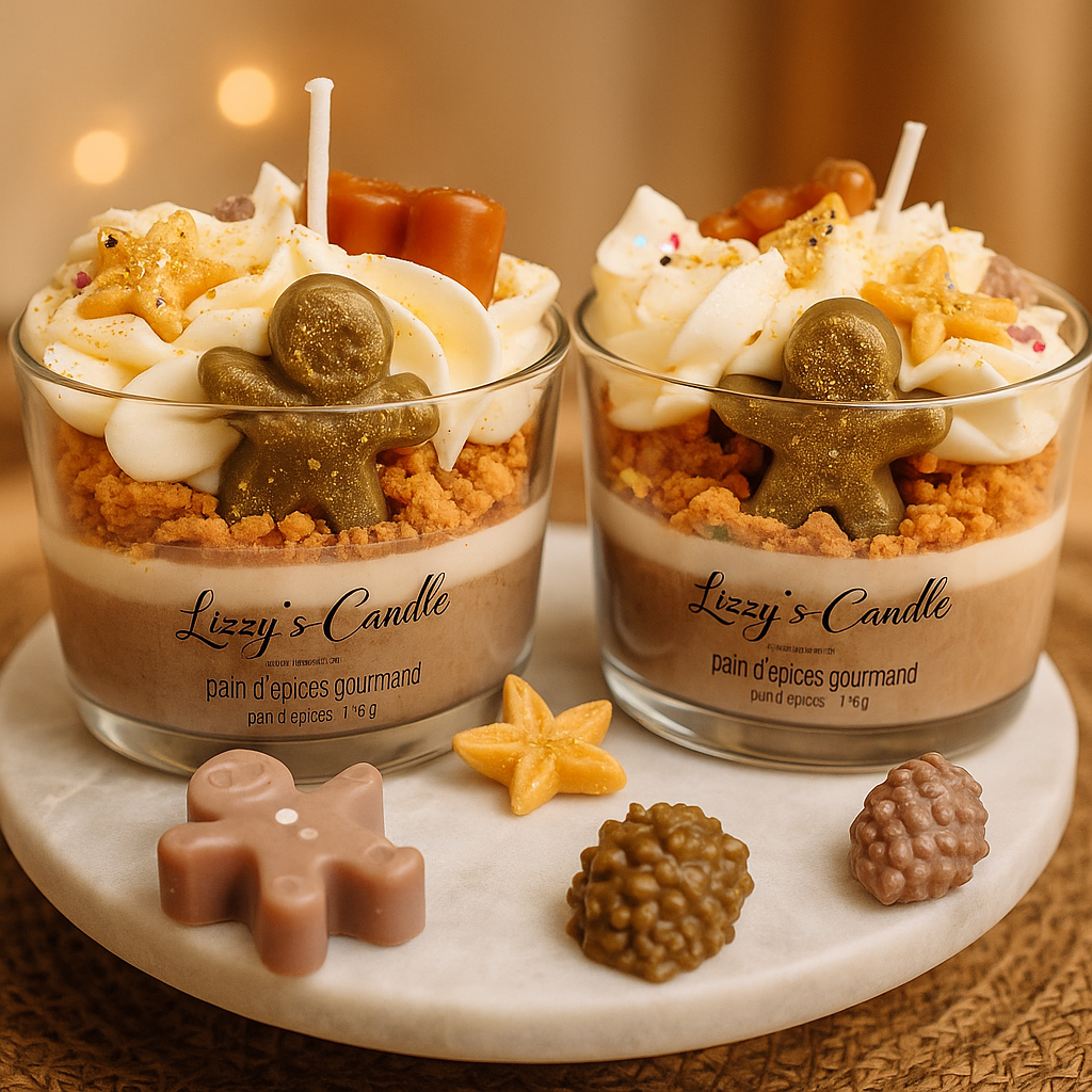 Bougie gourmande - Pain d'Épices Gourmand - 175g