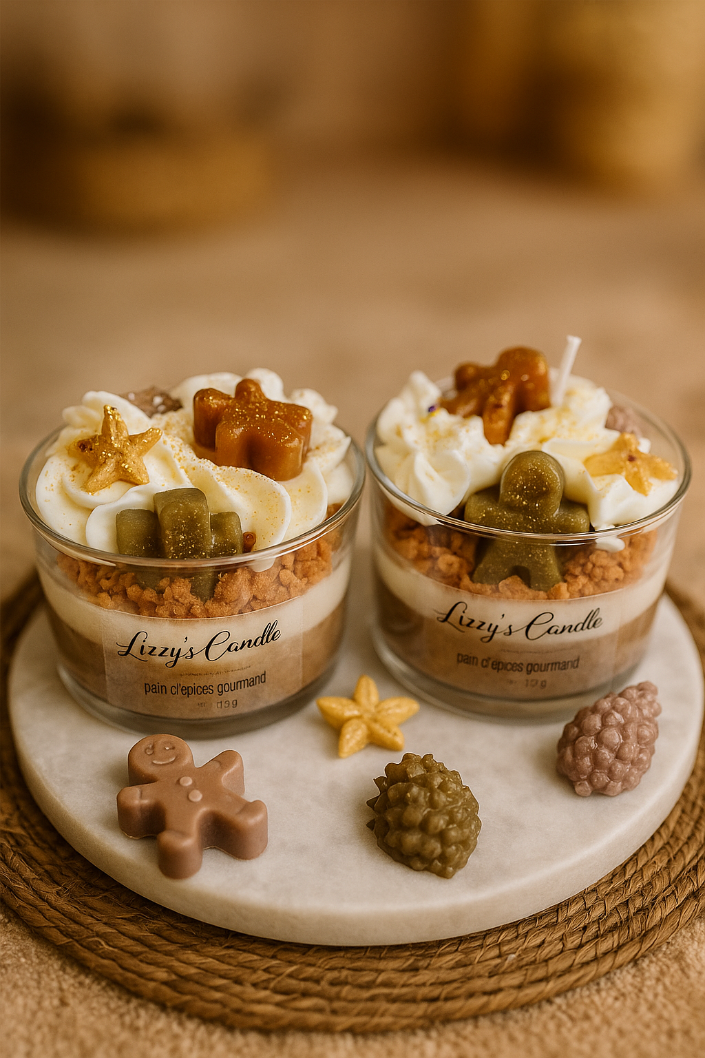 Bougie gourmande - Pain d'Épices Gourmand - 175g