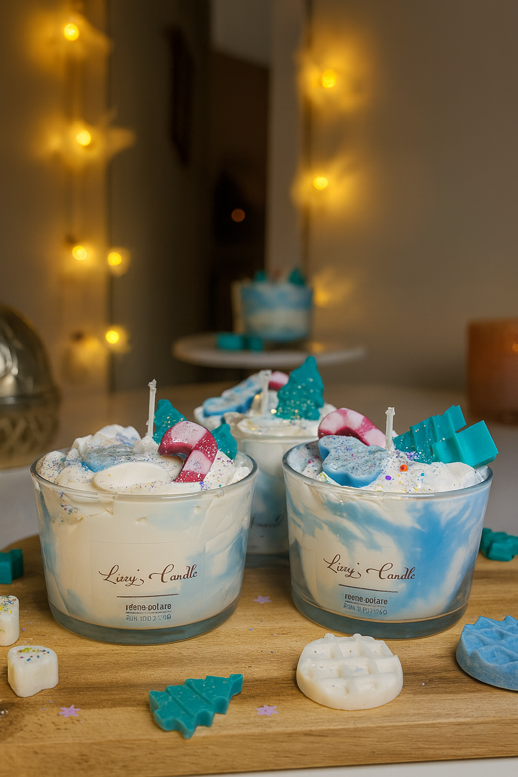 Bougie Féérie Polaire – Musc Blanc - 180g