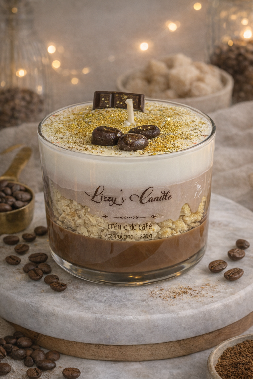 Bougie gourmande - Crème de Café – 170 g net