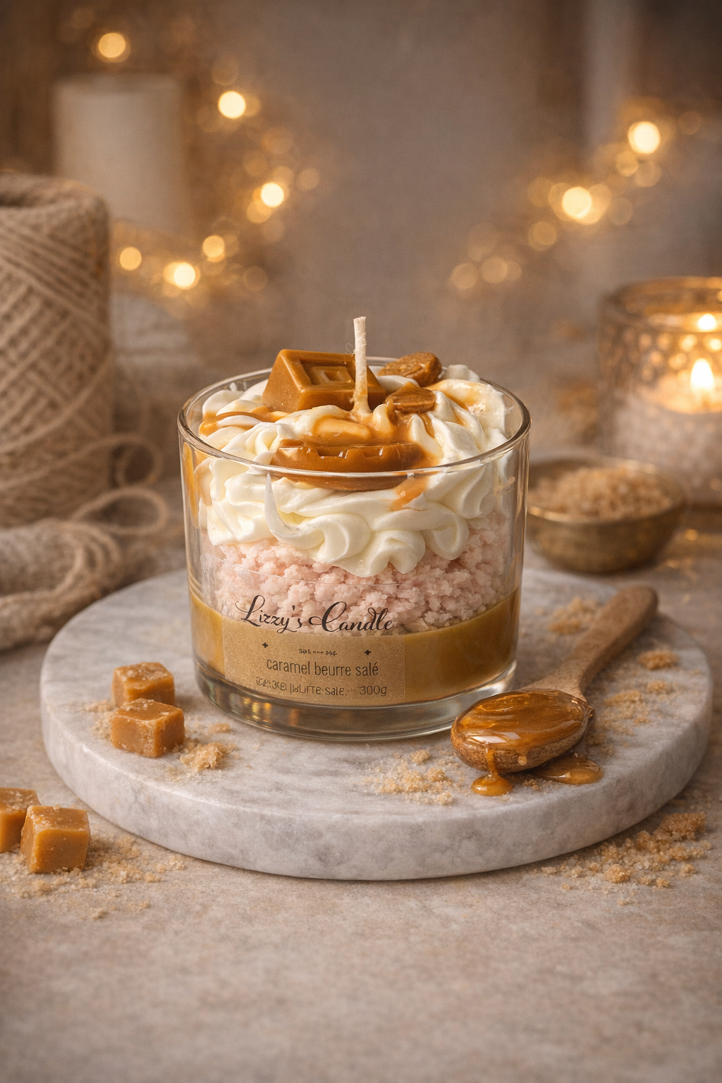 Bougie gourmande - Sunday Caramel - 140g