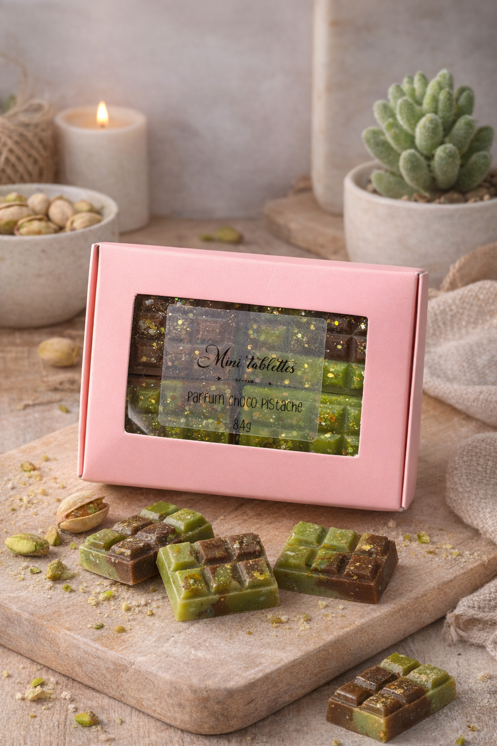 Coffret Mini Tablettes Chocolat Parfumées – Édition Pâques - 80g