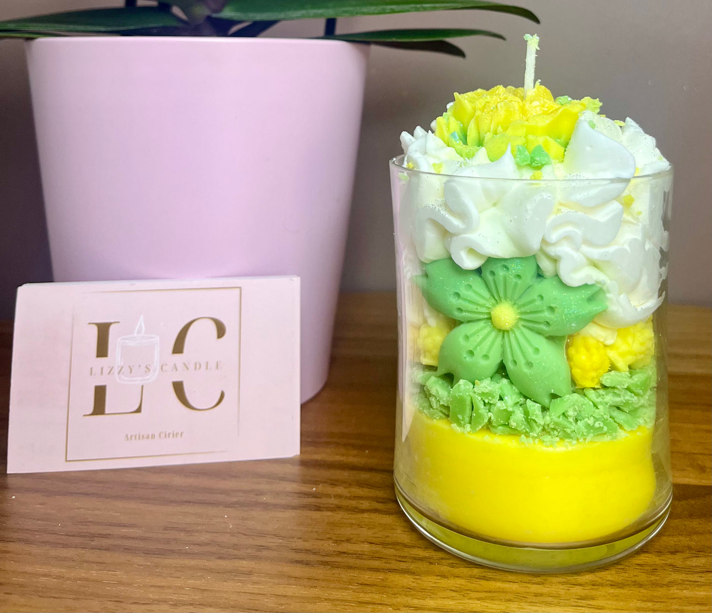 Bougie gourmande – Mimosa Soleil - 260 g net